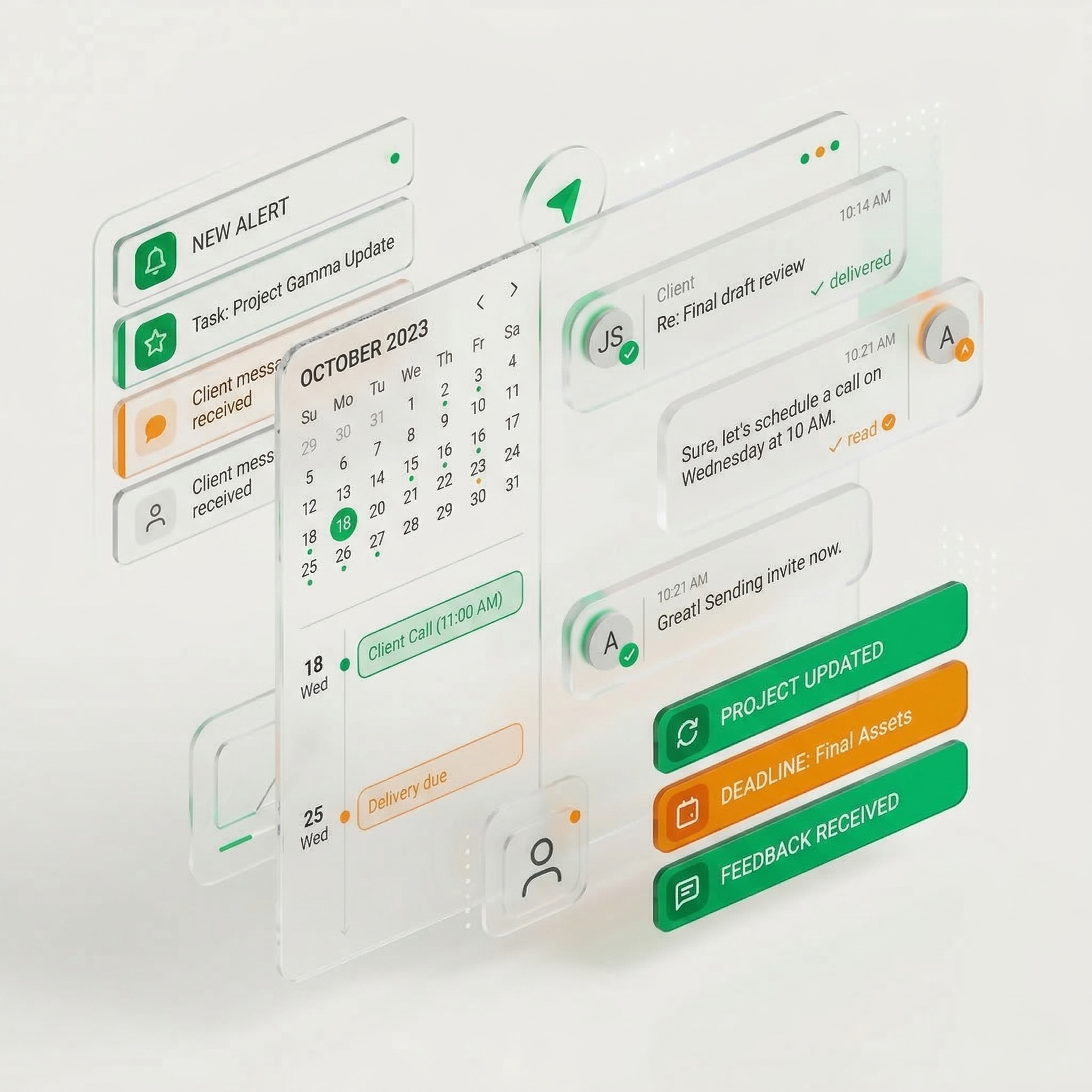 Premium Client Comms